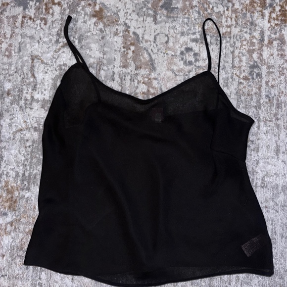 Sheer Black Cami - Picture 1 of 4